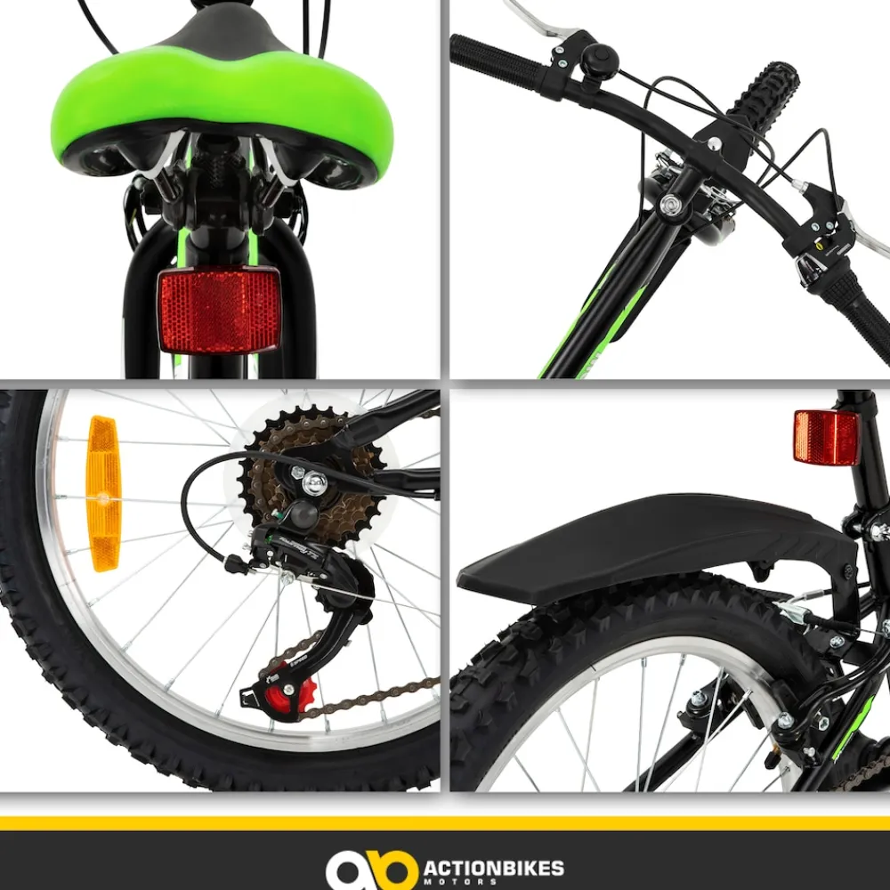 Actionbikes Motors Actionbikes Kinderfahrrad Arrow 20 Zoll, Gangschaltung, V-Brake-Bremsen, verstellbar, Diamantrahmen Online