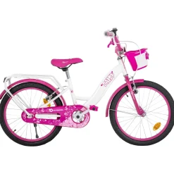 Actionbikes Motors Actionbikes Kinderfahrrad Daisy 20 Zoll, pink, V-Brake-Bremsen, Antirutschgriffe, Kettenschutz, Korb (East) Hot