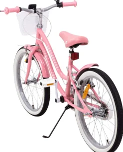 Actionbikes Kinderfahrrad Starlight 20 Zoll, Rosa, Fahrradständer, Korb, Klingel, Kettenschutz (Classic) ^ Actionbikes Motors