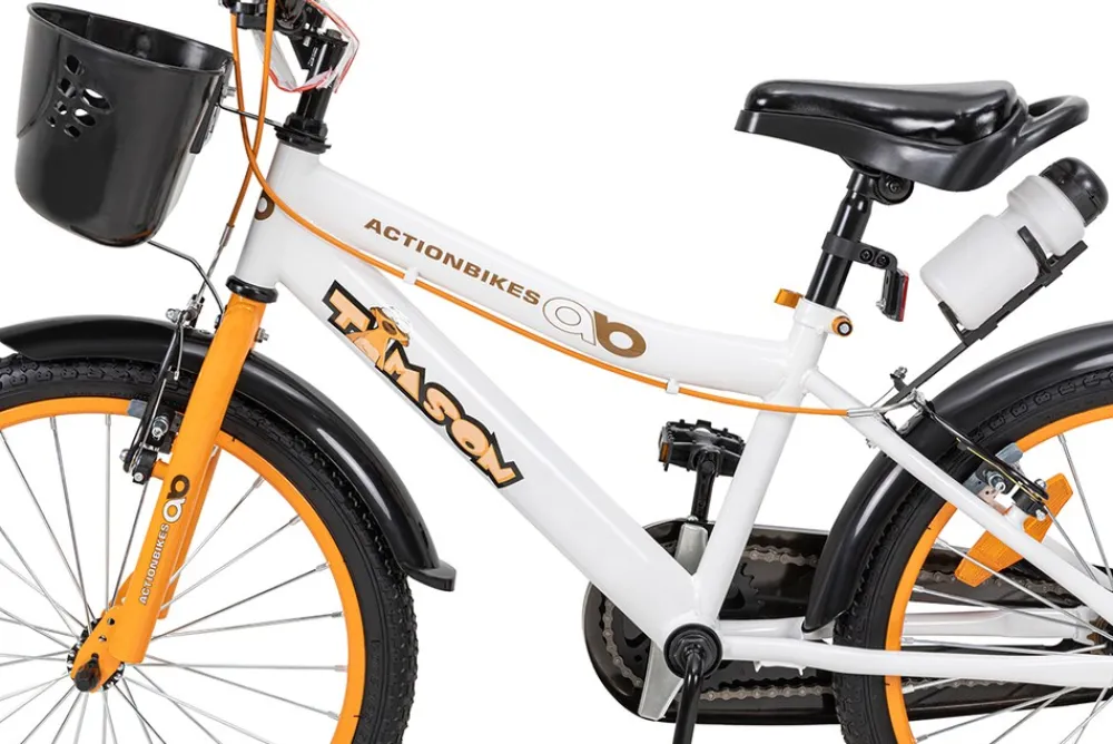 Actionbikes Motors Actionbikes Kinderfahrrad Timson 20 Zoll, V-Brake-Bremsen, höhenverstellbar, Fahrradständer, Korb Online