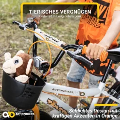 Actionbikes Motors Actionbikes Kinderfahrrad Timson 20 Zoll, V-Brake-Bremsen, höhenverstellbar, Fahrradständer, Korb Online