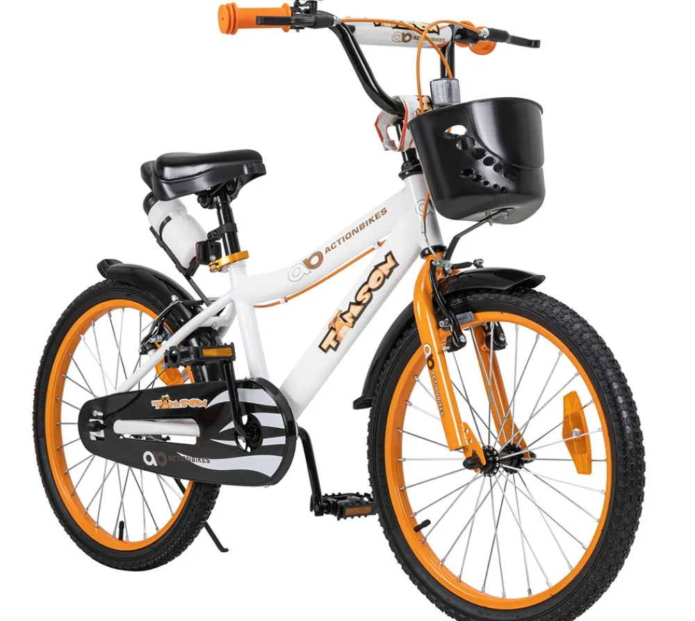 Actionbikes Motors Actionbikes Kinderfahrrad Timson 20 Zoll, V-Brake-Bremsen, höhenverstellbar, Fahrradständer, Korb Online