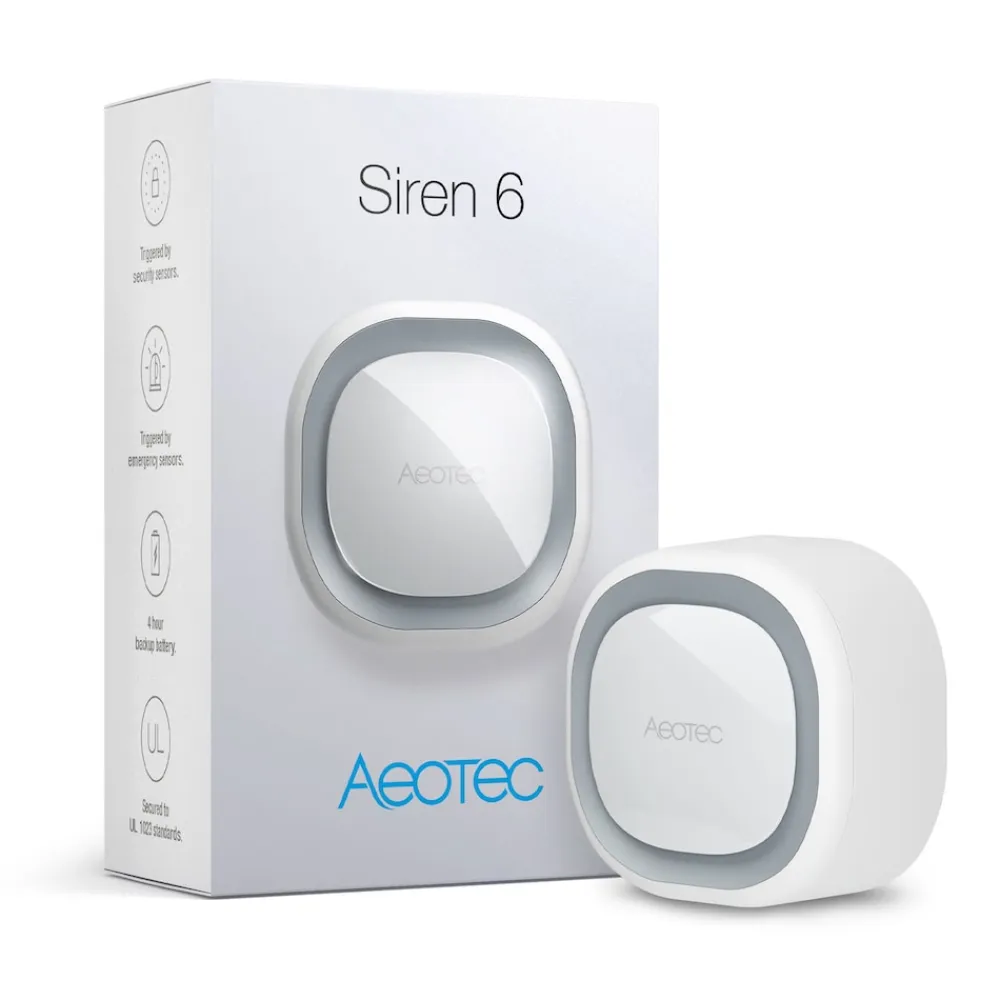 Siren 6 Z-Wave Plus ZW164 ^ Aeotec Online