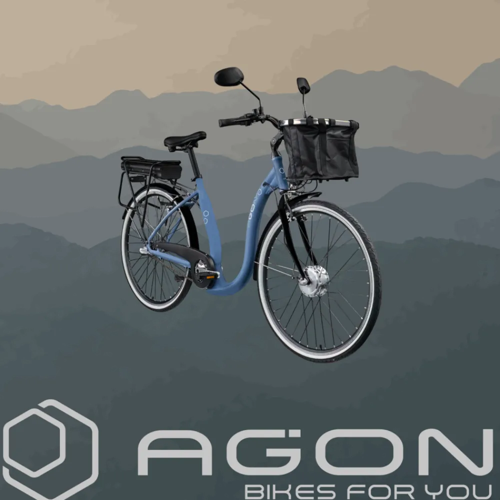 Agon Assist E Bike 28 Zoll Pedelec Damen Elektro Fahrrad 3 Gang Citybike tiefer Einstieg elfenbein Outlet