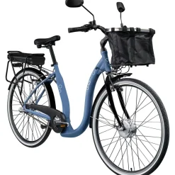 Agon Assist E Bike 28 Zoll Pedelec Damen Elektro Fahrrad 3 Gang Citybike tiefer Einstieg elfenbein Outlet
