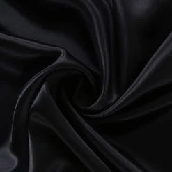 AILORIA Kopfkissenbezug aus Seide BEAUTY SLEEP (80x40) schwarz