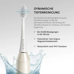 AILORIA USB-Schallzahnbürste SHINE BRIGHT SET weiß Best
