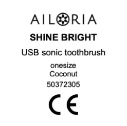 AILORIA USB-Schallzahnbürste SHINE BRIGHT SET weiß Best