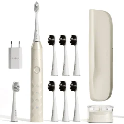 AILORIA USB-Schallzahnbürste SHINE BRIGHT SET weiß Best