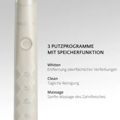 AILORIA USB-Schallzahnbürste SHINE BRIGHT weiß Hot