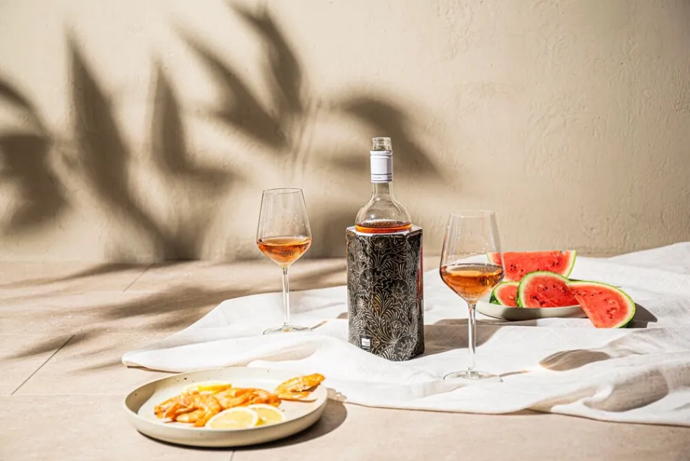 Aktiv-Kühlmanschette für Wein, Royal Gold, Special Edition ^ Vacu Vin Outlet