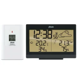 Alecto Wetterstation mit Funksensor Schwarz Online