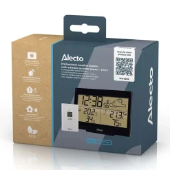 Alecto Wetterstation mit Funksensor Schwarz Online