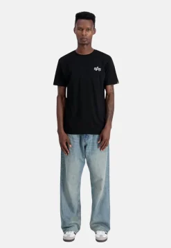 Alpha Industries T-hirt IGNATURE Kurzarhirt schwarz Discount