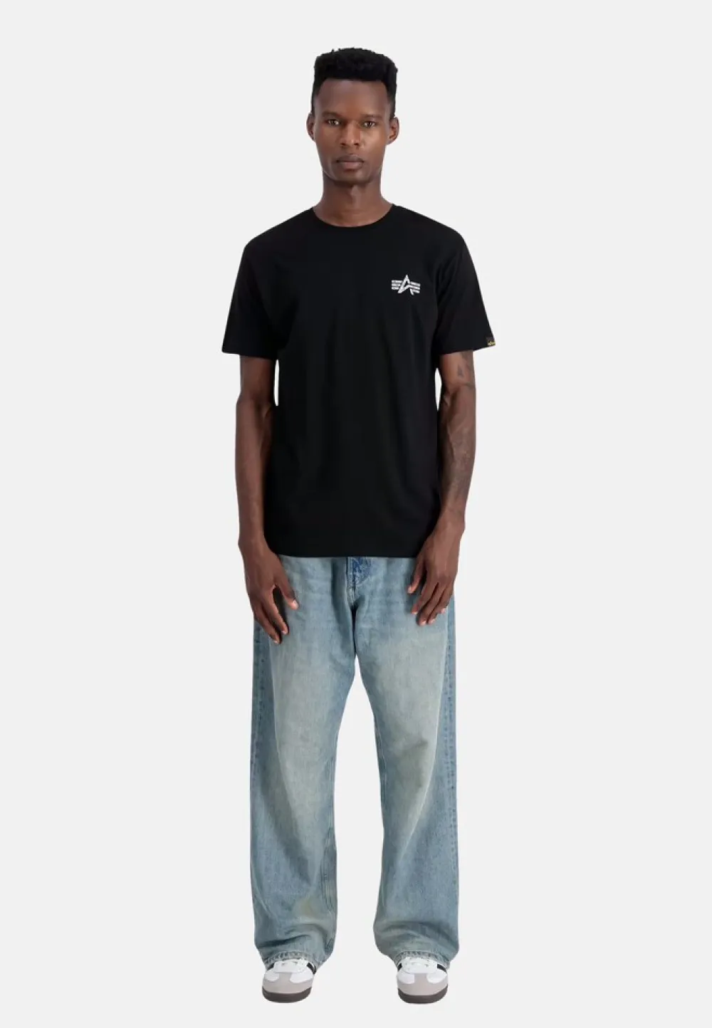 Alpha Industries T-hirt IGNATURE Kurzarhirt schwarz Discount