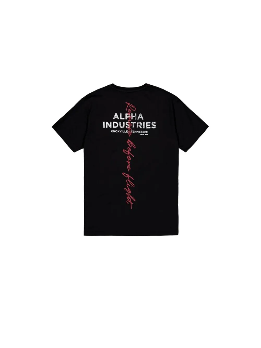 Alpha Industries T-hirt IGNATURE Kurzarhirt schwarz Discount