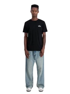 Alpha Industries T-hirt IGNATURE Kurzarhirt schwarz Discount