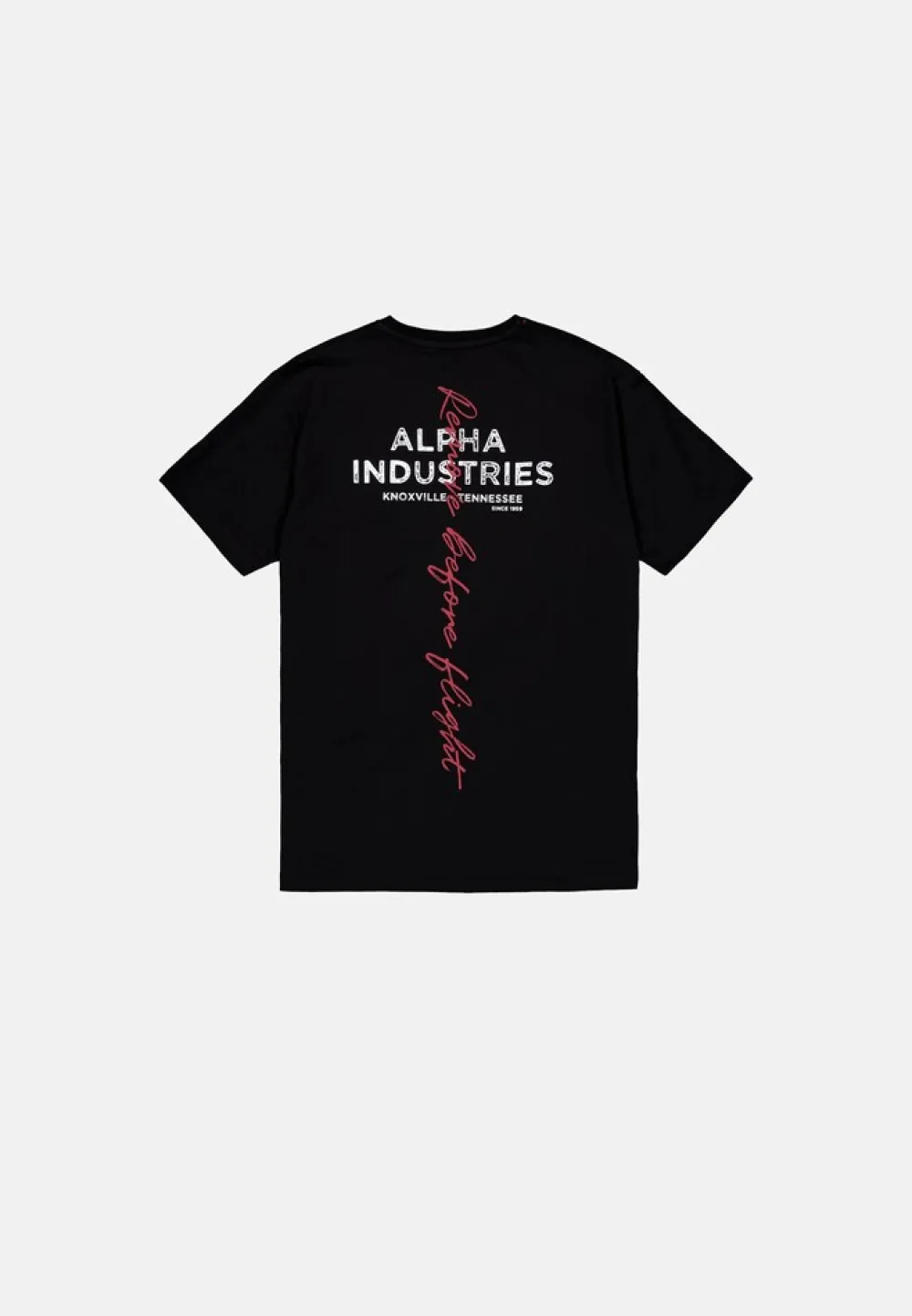 Alpha Industries T-hirt IGNATURE Kurzarhirt schwarz Discount