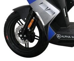 Alpha Motors Mofaroller Mustang FI 50 ccm 25 kmh EURO 5 blau-grau Online