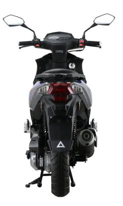 Alpha Motors Mofaroller Mustang FI 50 ccm 25 kmh EURO 5 blau-grau Online