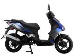 Alpha Motors Mofaroller Mustang FI 50 ccm 25 kmh EURO 5 blau-grau Online
