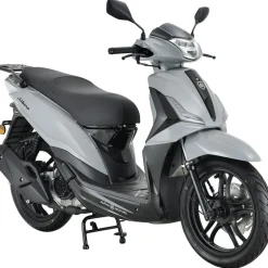 Motorroller Libero 125 ccm 90 km/h EURO 5+ 16-Zoll grau-schwarz ^ Alpha Motors Sale