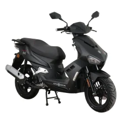 Alpha Motors Motorroller Mustang FI 50 ccm 45 kmh EURO 5 mattschwarz Outlet