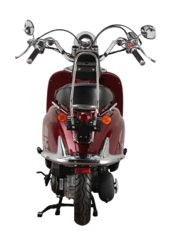Motorroller Retro Firenze 125 ccm 85 km/h EURO 5+ weinrot ^ Alpha Motors Sale