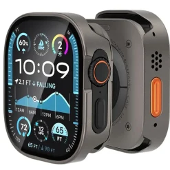Aluminium Hartglas Titan für Apple Watch Ultra 2 / 1 49mm ^ Wigento Discount