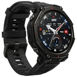 Amazfit T-Rex 3 Pro 48mm Smartwatch schwarz Discount