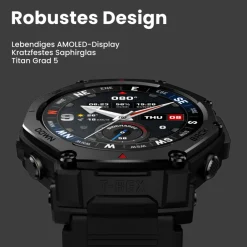 Amazfit AMZ T-Rex 3 Pro 44mm Black Gol Clearance