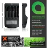 Batterie-Ladegerät 1000 mA, für Akku, mit USB-Ladeport für Li-ion / 18650 / Ni-MH / Ni-CD Akkus ^ Aplic Outlet