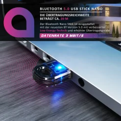Aplic USB Bluetooth Stick 4.0 mit hoher Reichweite inklusive Treiber / Bluetooth Adapter Online