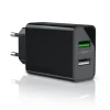 USB-Ladegerät 3000 mA, 2-Port, 30W, Quick Charge 3.0 (QC 3.0) Schnelladefunktion ^ Aplic Best