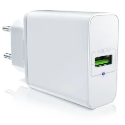 USB Ladegerät mit Schnellladefunktion - Netzteil mit Quick Charge 3.0 - Smart Charge Solid Charge Laden - für Handys, Smartphones, Tablets UVM. ^ Aplic Discount