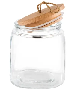 APS Vorratsglas Woody mit Holzdeckel versch. Ausführungen ^ Assheuer Clearance