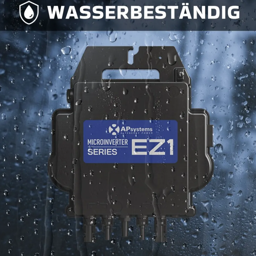 SUNNIVA AP Systems Mikro-Wechselrichter 800 W EZ1-M-EU für Balkonkraftwerk, IP67 wetterfest, Plug-&-Play Installation, 2 MPPT, Bluetooth & WIFI, Micro Inverter Discount