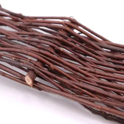 1 Beeteinfassung aus Weide 10x100cm I Beetbegrenzung /Weidenzaun zur Beetumrandung Rasenkante ^ Aquagart Sale