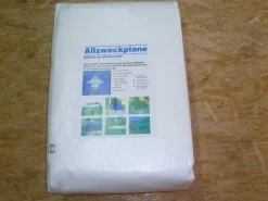 Gewebeplane 260g 6m x 8m Abdeckplane Bootsplane Allzweckplane Plane ^ Aquagart Discount