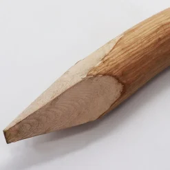 Aquagart 55 Holzpfosten für Staketenzaun 1,05m I Durchmesser 5-6cm I Zaunpfosten aus Haselnuss I Zaun-Pfahl Best
