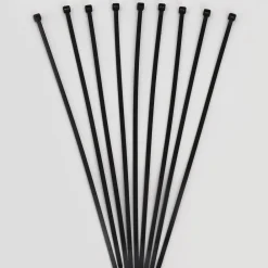 400 Kabelbinder 300mm x 4,8mm für Schattiernetz Zaunblende Tennisblende Bauzaun ^ Aquagart Discount
