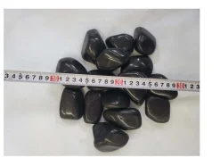 80kg Polierter Kiesel Glanzkies Flusskiesel Kieselsteine Gartenkies Zierkies * ^ Aquagart Outlet