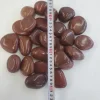 60kg Polierter Kiesel Flusskiesel Kieselsteine Gartenkies Zierkies rot ^ Aquagart Best
