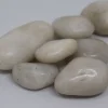 Aquagart 40kg Polierter Kiesel Flusskiesel Kieselsteine Gartenkies Zierkies weiß Sale