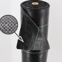 600m² Bodengewebe Unkrautfolie Mulchfolie 100g 2m breit ^ Aquagart