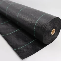 136m² Bodengewebe Unkrautfolie Mulchfolie 100g 2m breit ^ Aquagart