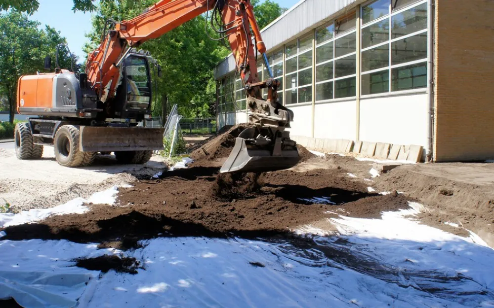 285m² Geotextilvlies Gartenvlies Unkrautvlies Drainagevlies 200g 1,9m ^ Aquagart Discount