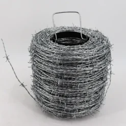 100m Stacheldraht verzinkt 1,6/1,7mm für Wildzaun Forstzaun Knotengeflecht ^ Aquagart Online