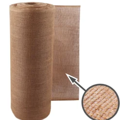 35m x 1m Jutegewebe 215g/m² Jutematte Gartenjute Jute Stoff Sackleinen Juteband ^ Aquagart Best