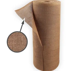 15m x 1m Jutegewebe 305g/m² Jutematte Gartenjute Jute Stoff Sackleinen Juteband ^ Aquagart Best